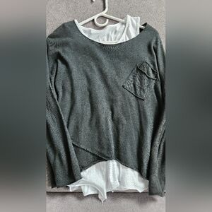 Dark Green Knit Sweater